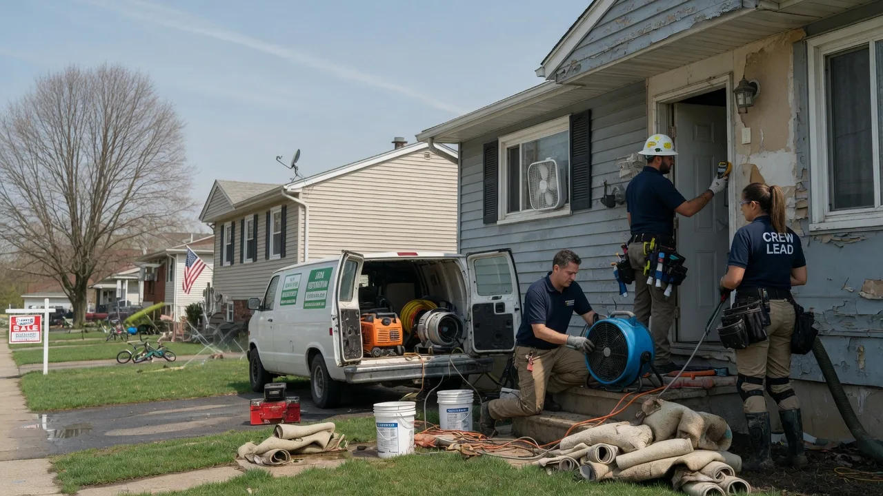 Flood Cleanup in Taylors Island, MD near me